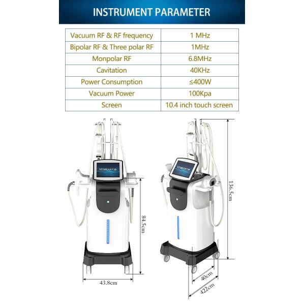 40K Cavitation Vacuum Roller Massage Slimming Vela Shaping Machine