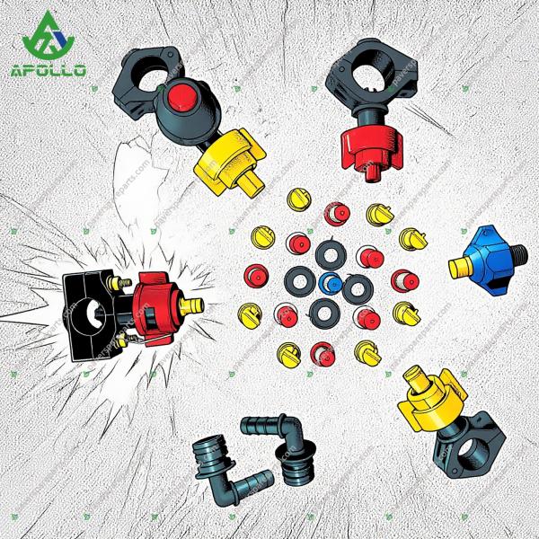 High quality Apollo Spray Nozzle For Hamm Road Roller 2027825
