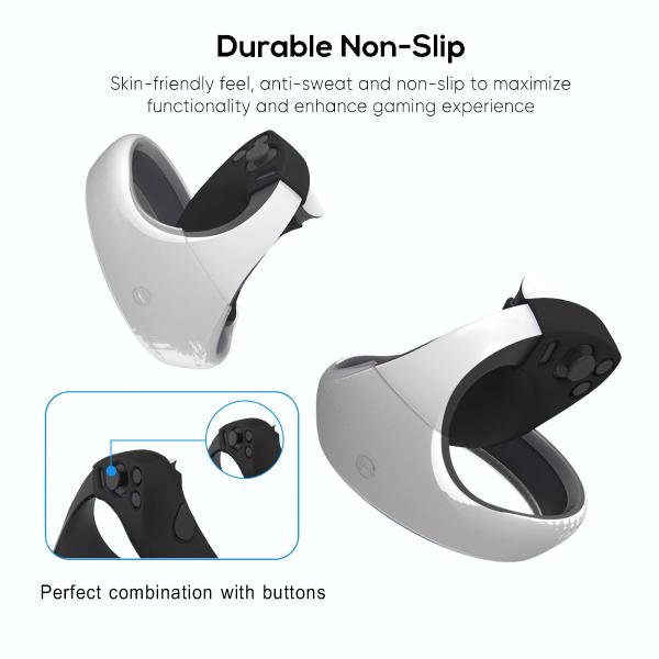 8 IN 1 PS VR 2 Silicone Cover, Soft And Comfortable, Durable