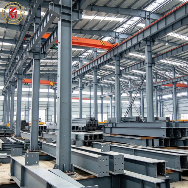 Prefabricated Steel Structure Components for Industrial Workshop