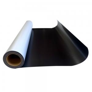 China ODM PVC White Flexible Magnetic Material Sheet Roll With Laminate PET Film on sale