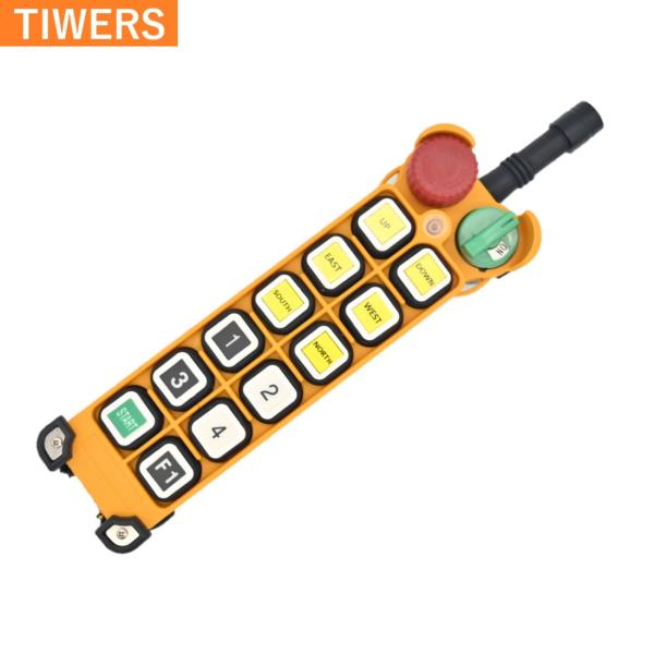 Quality 12 Buttons 50Hz Wireless Industrial Crane Remote Control System wholesale