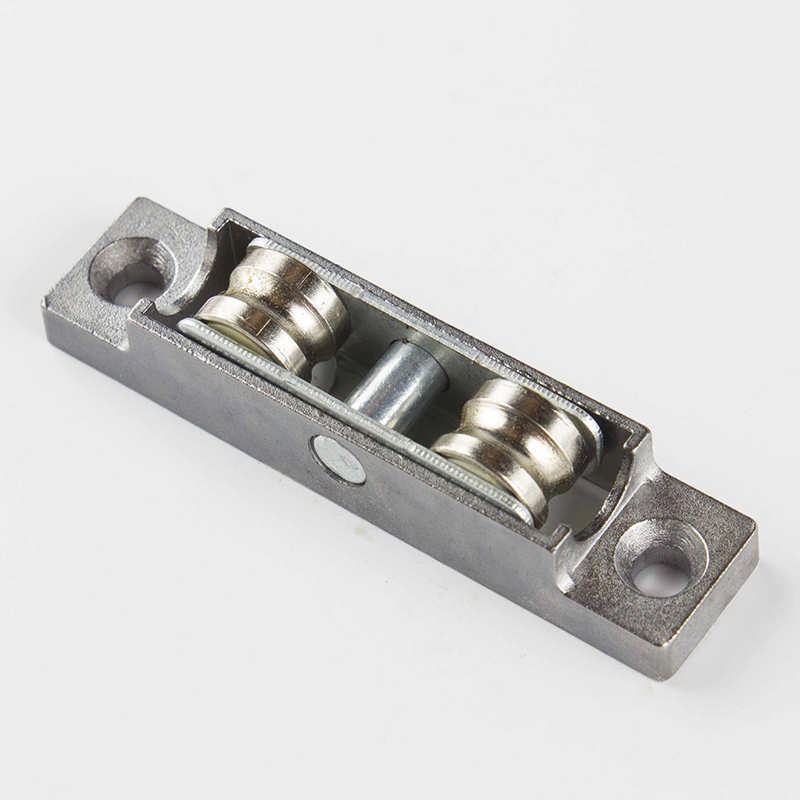 Iron Wheel Material Double Metal Roller-Groove Pulley for Durable UPVC Sliding Window