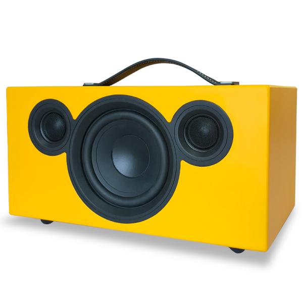 80W Wooden Bluetooth Speaker with TWS and Rechargeable Battery