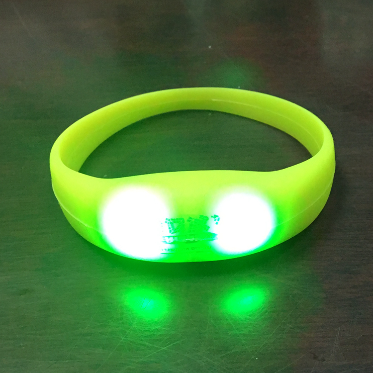 wholesale glow bracelets radio remote controlled led wristbands