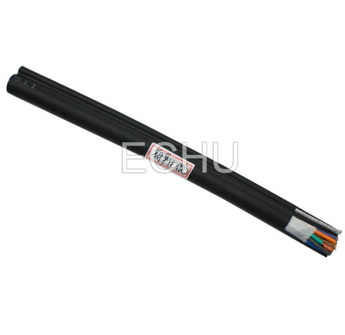Round Pendant Control Cable with 2 Steels For Crane and Lifter RVV2G 16*1.5MM2