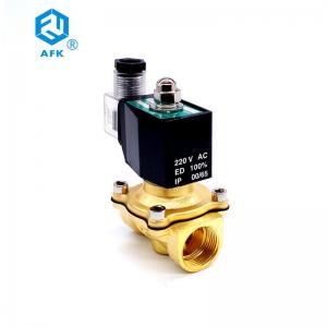 China Direct Acting 2T-40 Lpg Gas Solenoid Valve Zero Pressure DC 24V For CO2 Nitrogen Gas on sale