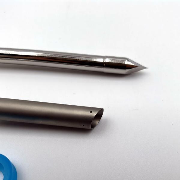 OEM Service Laparoscopic Stainless Steel Reusable Bladeless Magnetic Trocar with