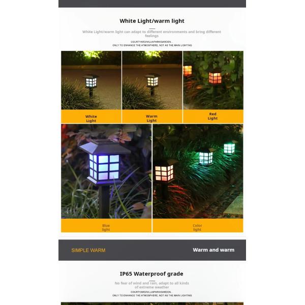 Solar Pathway Lights Outdoor IP65 Waterproof – High Lumen LED Landscape Garden Lights for Walkway, Driveway & Yard Decoration