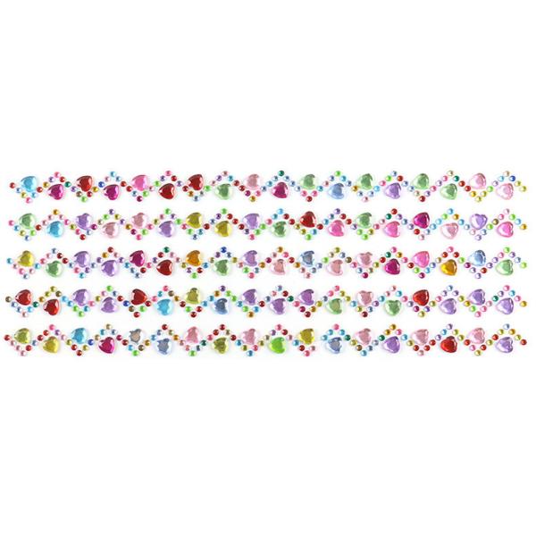 3D Acrylic Self Adhesive Stickers for kids diy craft and Decal Mobile Scrapbooking diamond pearl gem drill stickers OEM