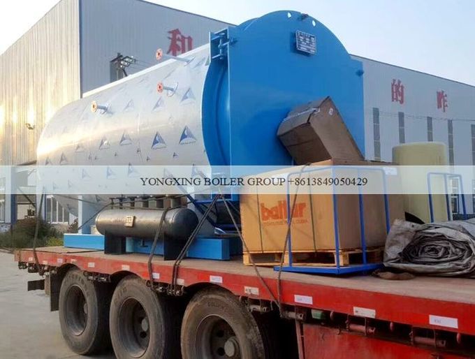 High Efficiency Gas Fired Steam Boiler For Beverage Factory 10 Ton