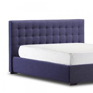 China OEM ODM Ottoman Storage Bed King Size Blue Nordic Modern Minimalist Style on sale