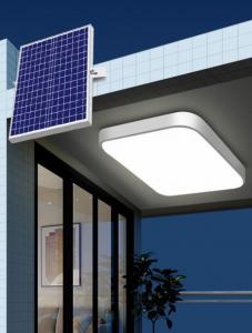 Quality Square Alu 6000K Solar Power Shed Lights Eye Protection Solar Indoor Lights For Gazebo wholesale