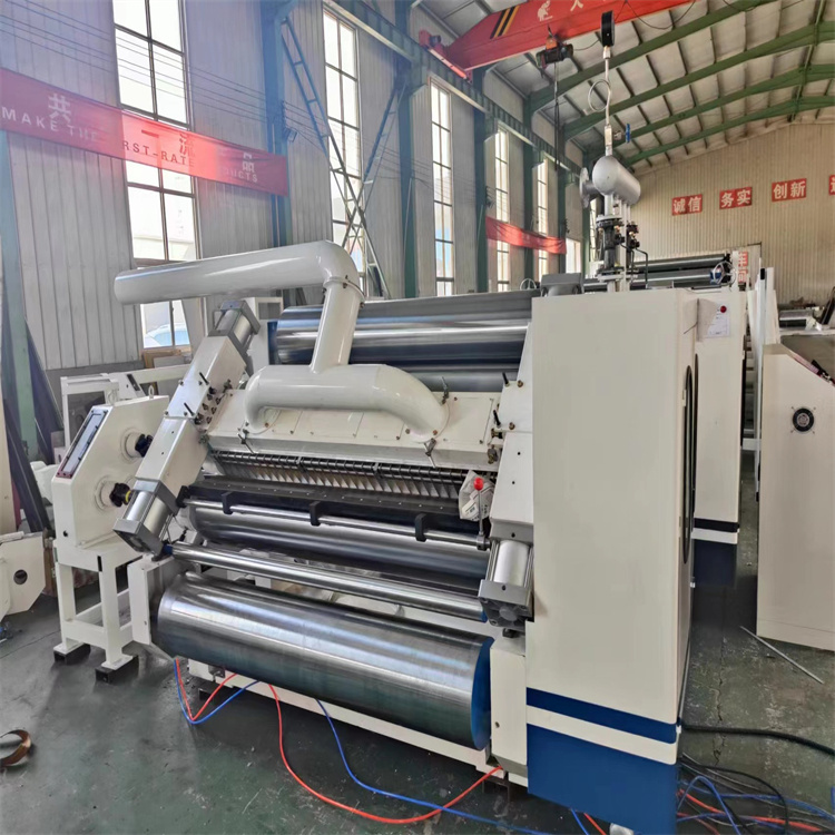 Corrugated Cardboard Carton Boxes Making Machine Hebei Liheng Single Facer 2 Ply Machine
