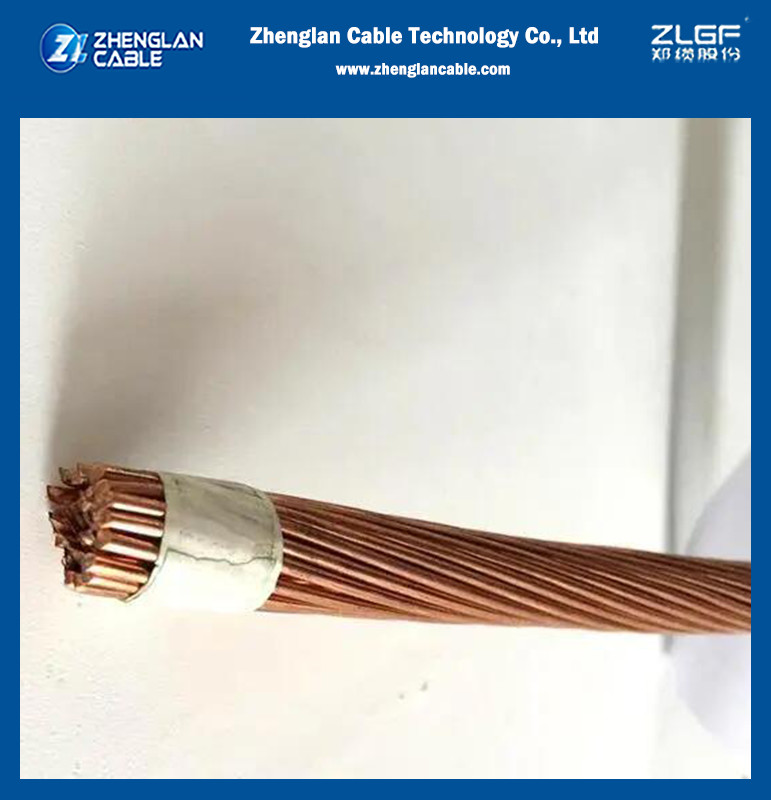 Earthing Connection Bare Copper Strand CCS Copper Weld For Electrical Cables