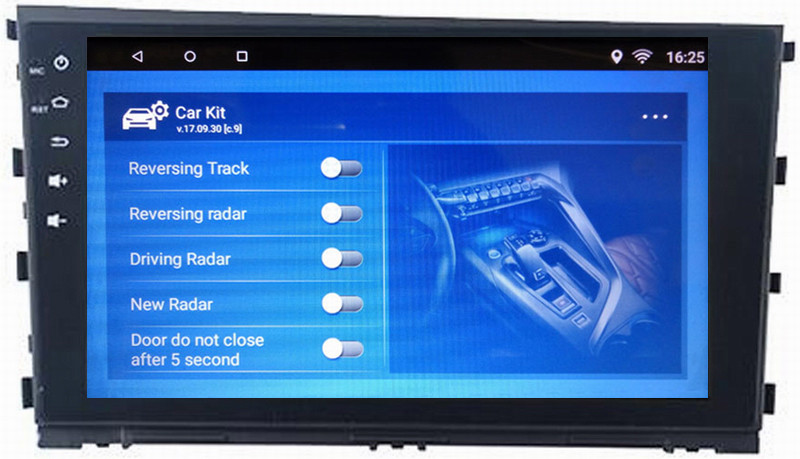 Ouchuangbo car android 6.0 system for Hyundai Mistra with capacitance multiple touch screen bluetooth gps video