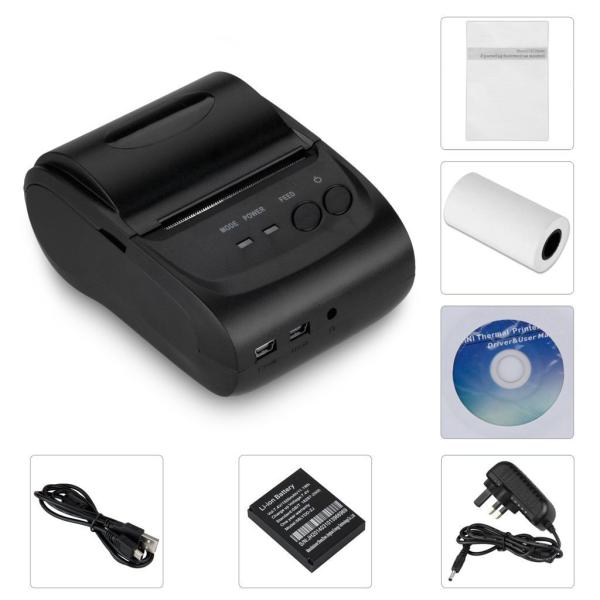 Portable Mini Bluetooth Handheld Mobile Android Bluetooth Thermal Printer for Lottery