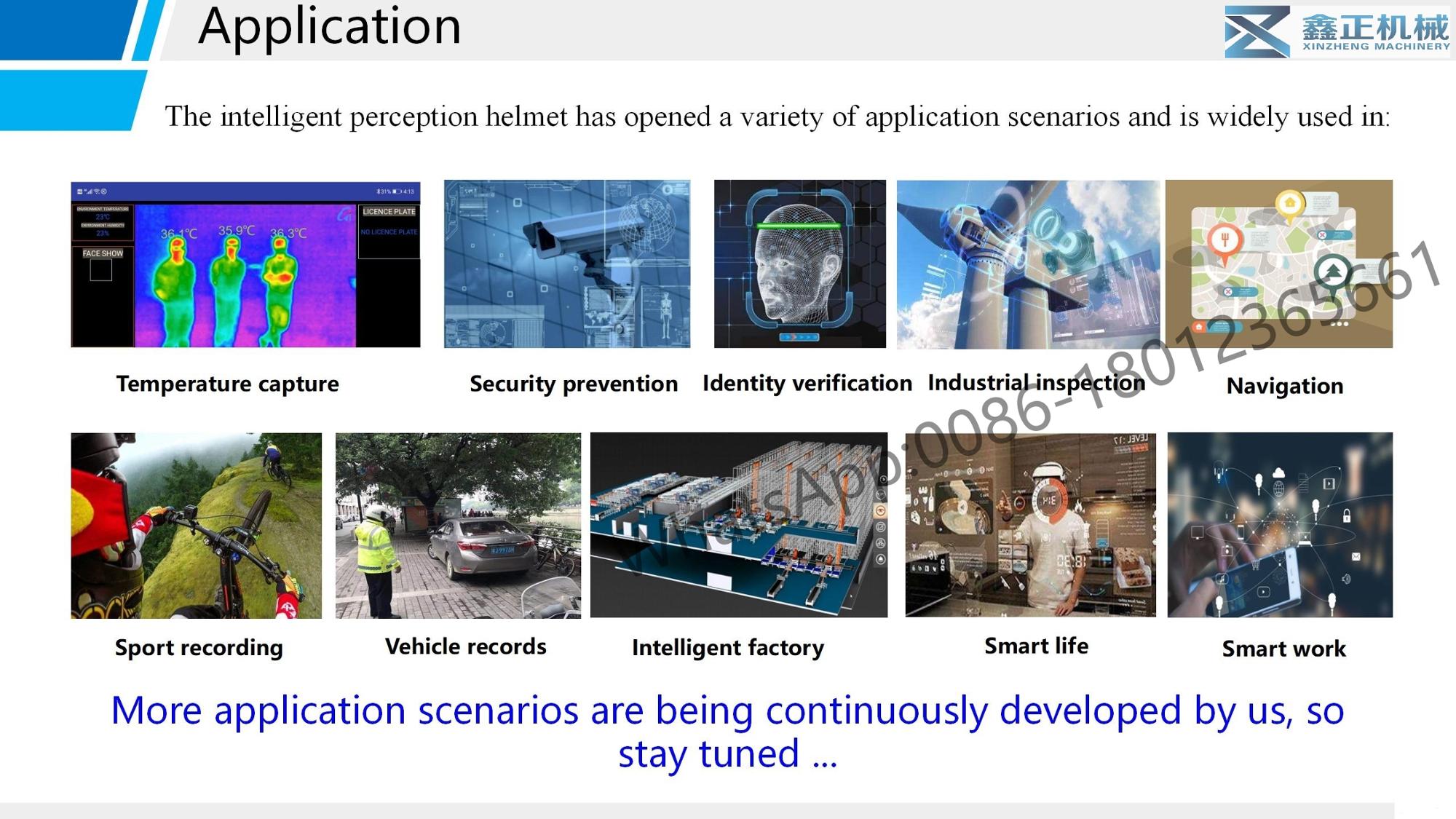 High Resoultion EPS Thermal Imaging Smart Helmet
