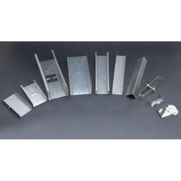 Metal / Steel 0.4 - 1.2mm Stud Roll Forming Machine for Light Steel Stud and Track