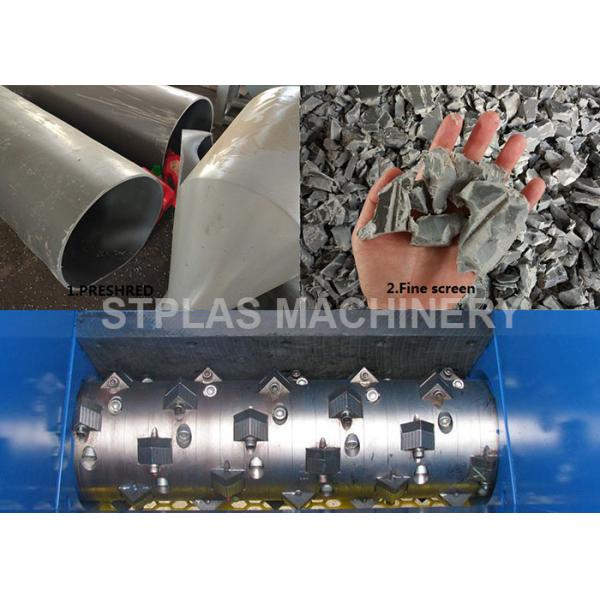 Waste Plastic Crusher Use and PP,etc,PS,Tyre,PE,PET,PVC,PC Plastic Type Plastic Pipe shredder
