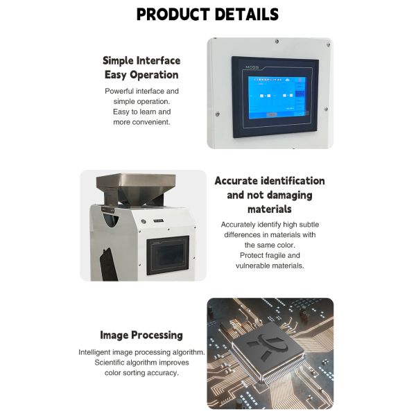 Grain Color Sorting Machine Nuts Color Sorter Optical Sorter Machine Optical Cereal Color Sorter