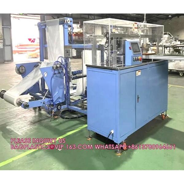 LDPE HDPE LLDPE Plastic Film Sheet Folding Machine Automatic Automatic Folding Machine
