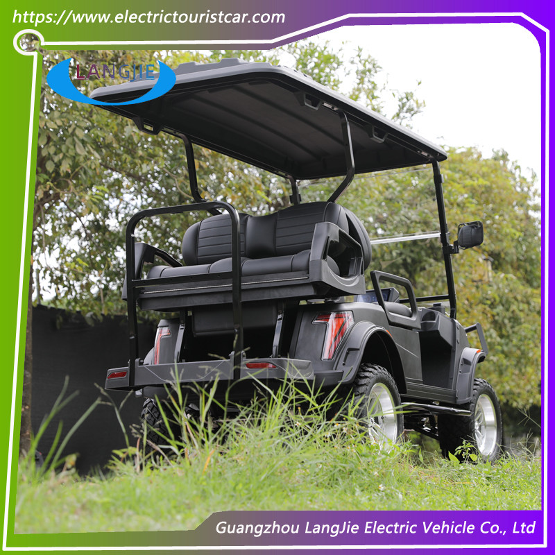 4 Persons Electric Golf Carts Free Maintain Battery Operated 48v Controller AC Motor