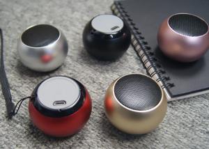 China 400mAh 75dB Mini Portable Bluetooth Speaker Outdoor Waterproof Wireless SRS Metal on sale