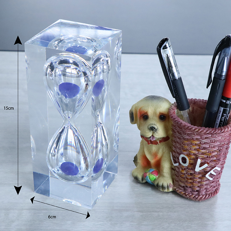 OEM ODM Acrylic Hourglass Sand Watch Timer For Home Timing