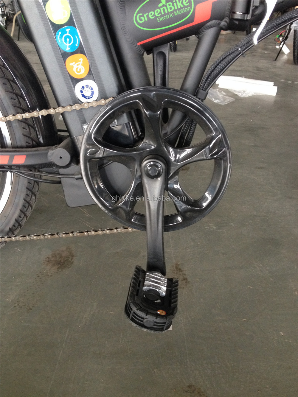 Folding Electric Bike for Israel Green Bike 350W Mag Wheel 36V Voltage 7 Speed Gears
