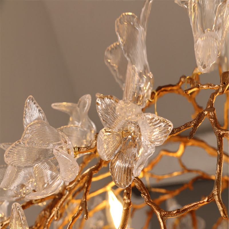 Creative Modern LED Bedroom Chandelier With Energy Saving Light Source