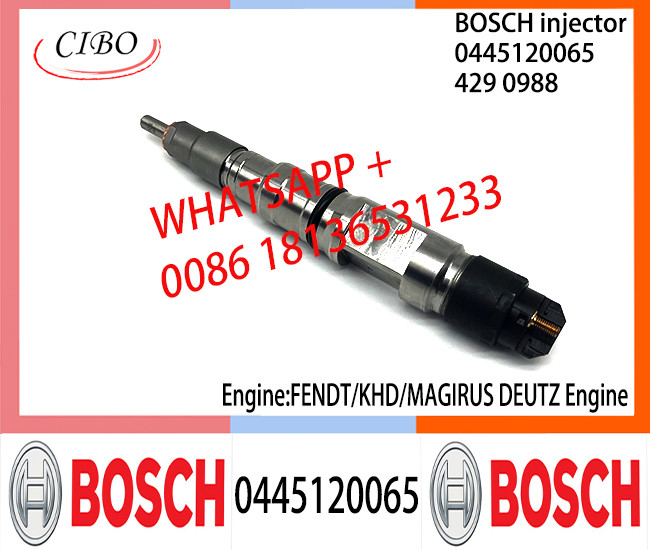BOSCH 0445120065 4290988 Neutral Fuel Injector Assembly 0445120065 4290988 For FENDT/KHD/MAGIRUS DEUTZ