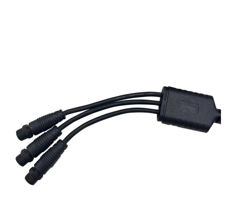 Y-Type M12 Waterproof LED Connector 