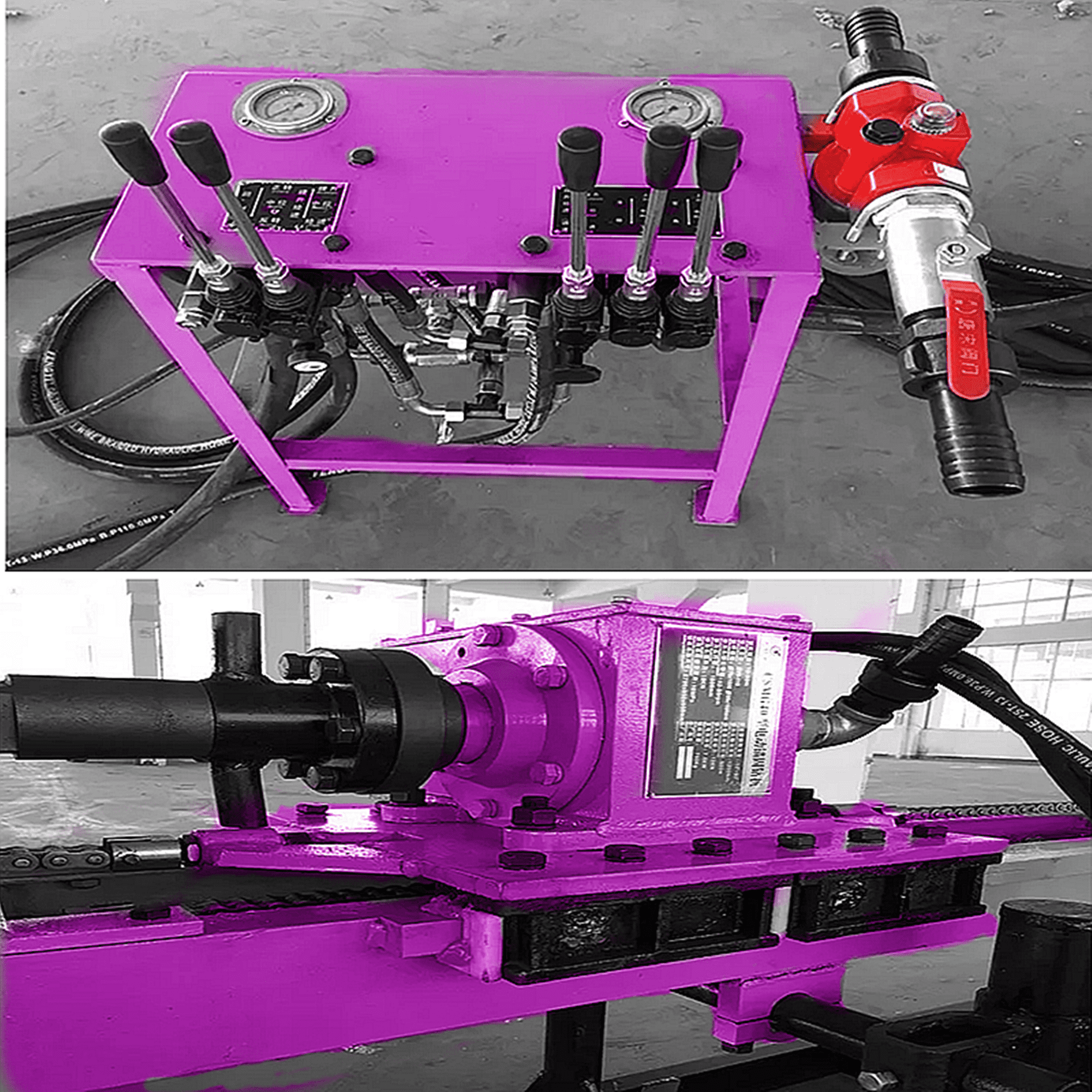 Horizontal Drilling Rig 60m Depth Rotary Drilling Rig Machine Mining DTH drilling rig for Sale