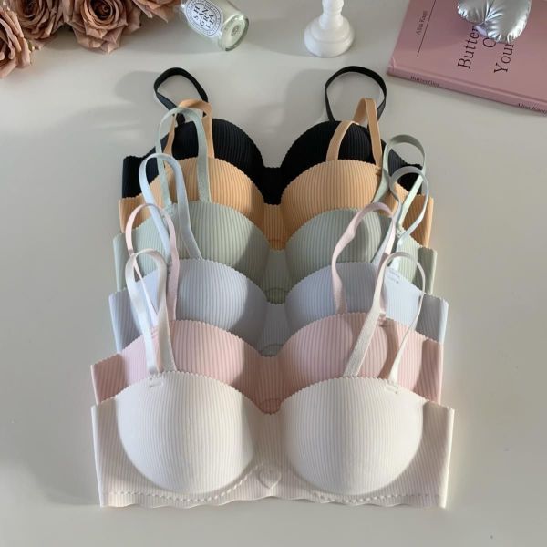 Women Bra Small Breast Solid Colors Ready to Ship Comfortable Students Girls Bra