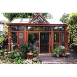 Quality 1.2mm Soundproof EPDM Sealing Aluminium Frame Glass House wholesale