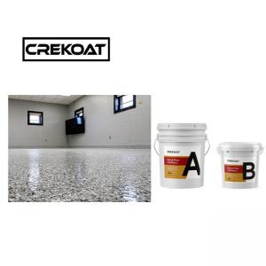 China Aliphatic Polyaspartic Floor Coating Solid Zero VOC Polymer Concrete Coating on sale