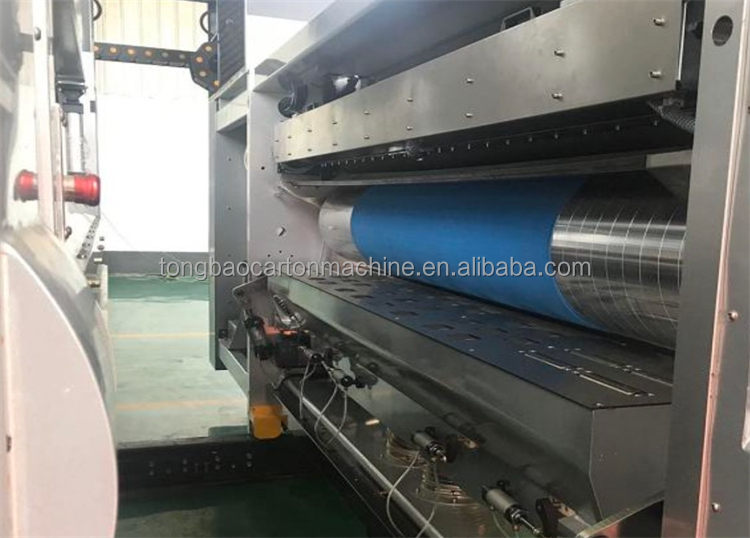 Advanced Corrugated Carton Box Flexo Two Colors Printer Slotter Rotary Die Cutter Machine