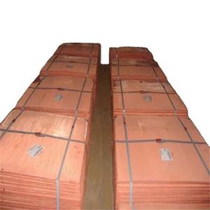 Quality 4x8 Copper Cathode Sheet 99.99% Purity Electrolytic Copper Plating wholesale