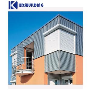 KDSBuilding Hurricane Thermal One Piece Aluminum Roll Round Shutter Window
