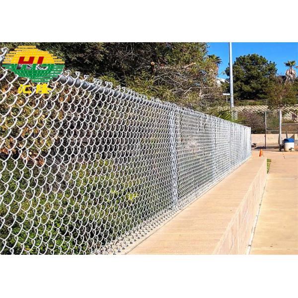 6ft 50*50 X 9 Ga Grey Coated Chain Link Fence Heavy Galvanized