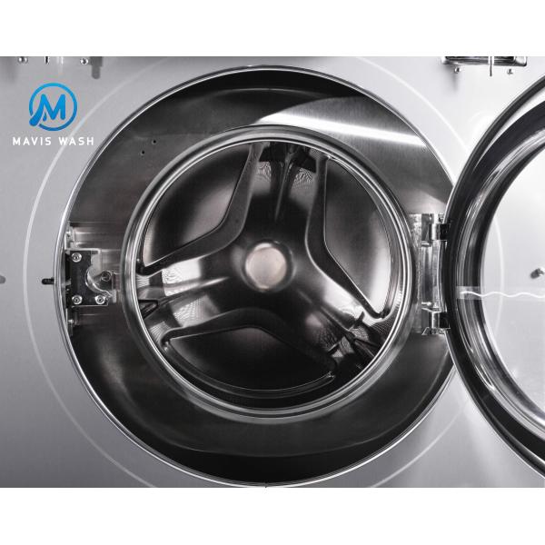 22kg Laundromat Stacked Washer and Dryer Industrial Laundry Wash Machines Double Washer Dryer for Hotel University