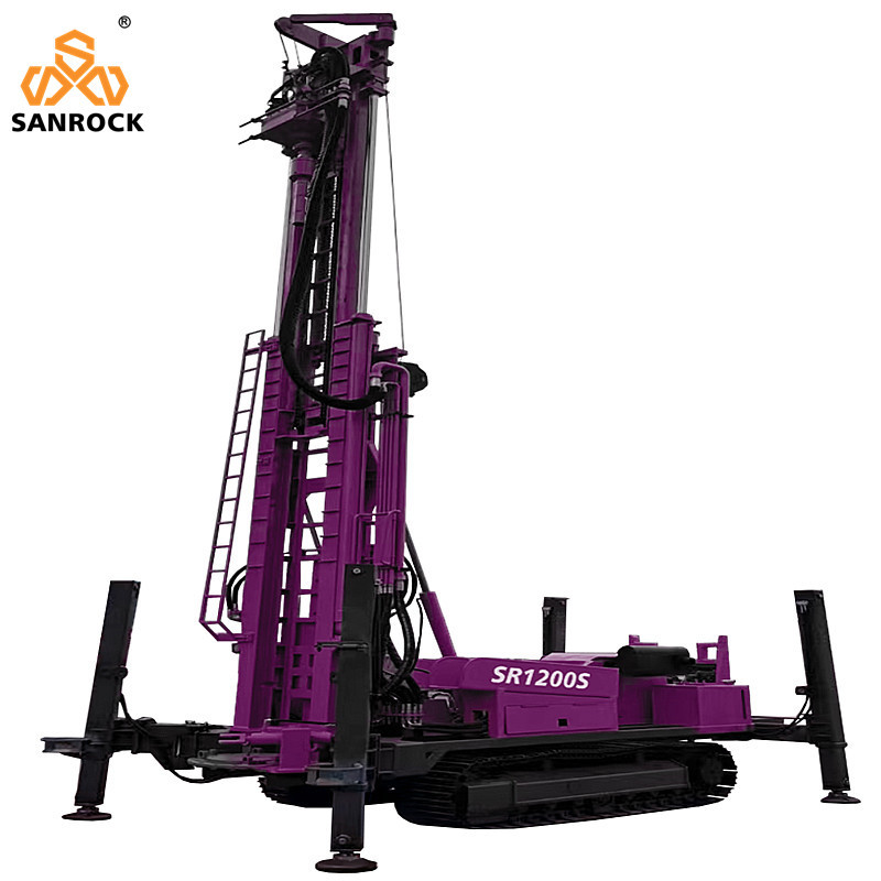 Water Well Drilling Rig Crawler Drilling Rig Underground Water Well Drilling Machine