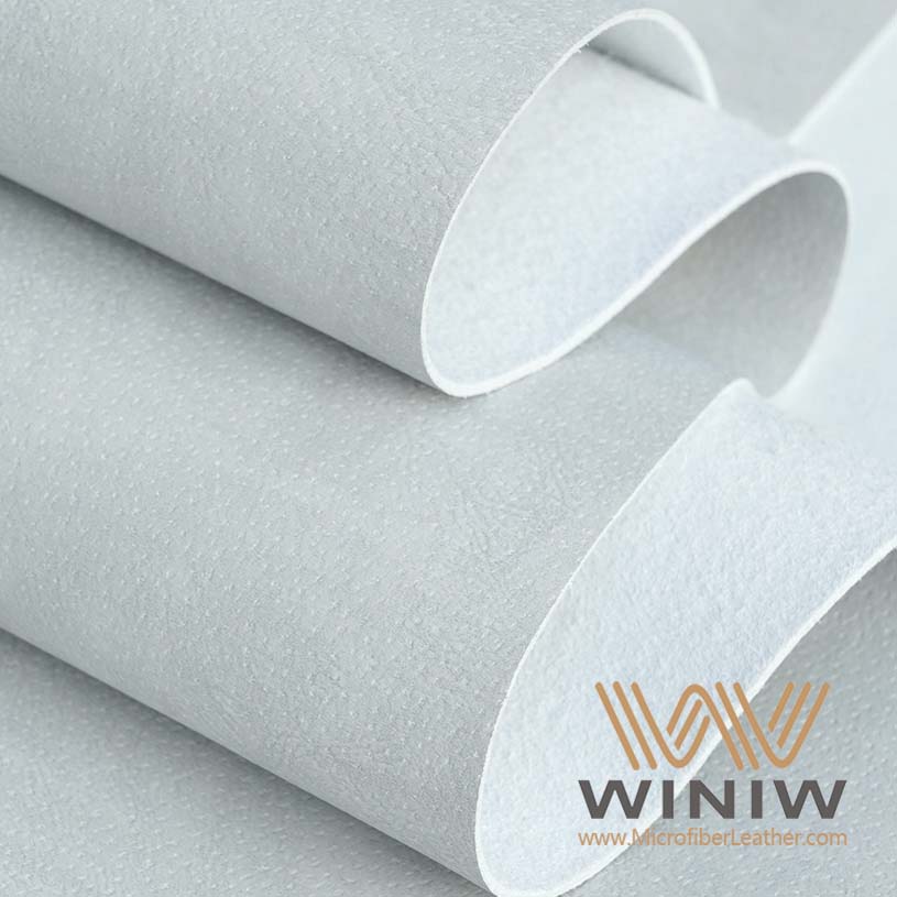High End White PU Microfiber for Chef Shoes