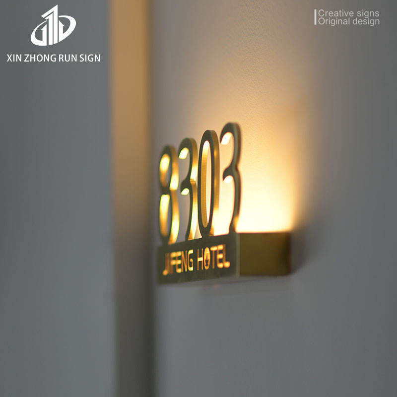 Custom double sided illuminated round backlit acrylic light 3d metal led advertising light boxes