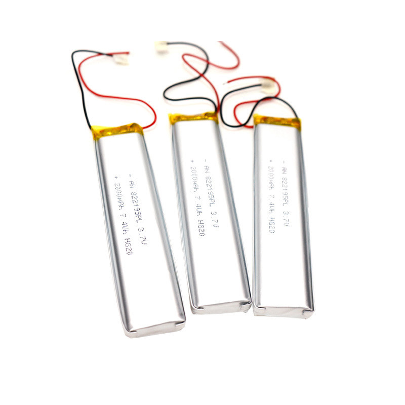 Slim PL822195 2000mAh 7.4Wh 3.7 Volt Battery Pack