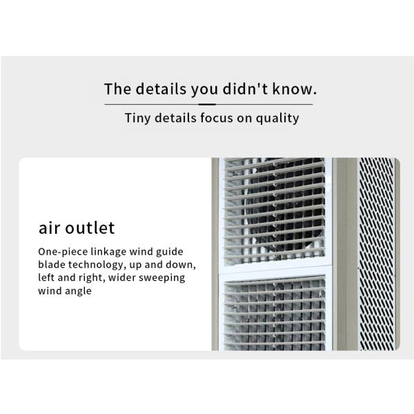 Low Carbon Energy Saving R22 Air Conditioner For Rapid Cooling / Heating