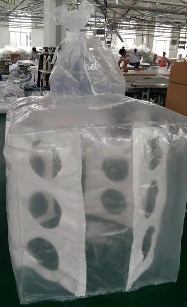Quality 100% Virgin Polypropylene Baffle Bag FIBC Container Bag 1000kg wholesale