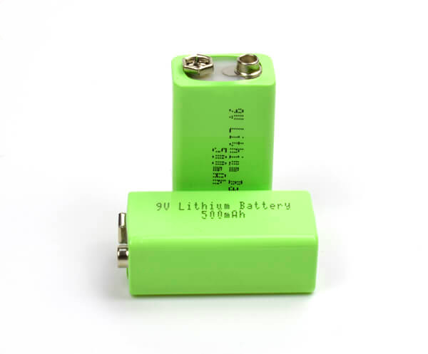 Quality Lithium Iron Emergency Light Lithium Battery 500mAh 9V With USB wholesale