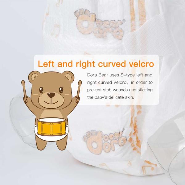 Disposable Baby Diapers in Bulk 360 Waist Band Pull Up Nappies for Babies